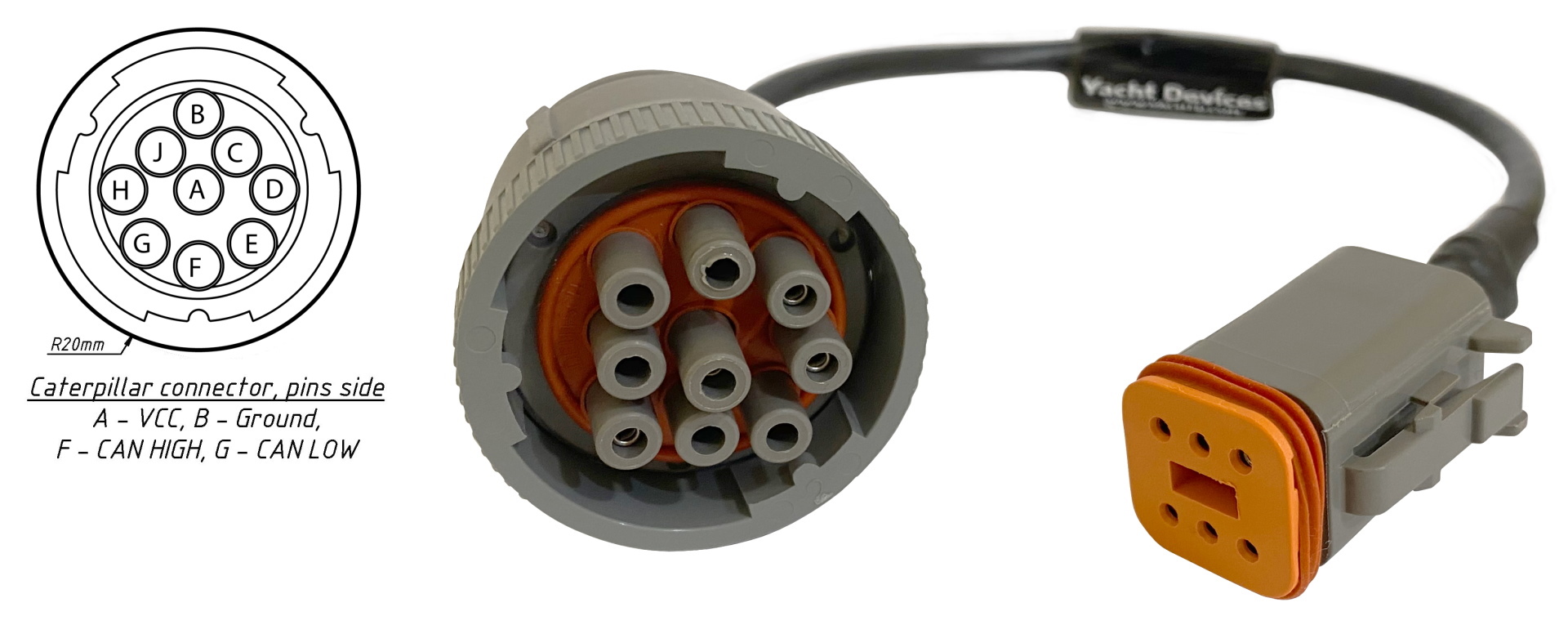 Uitgaan Dominant Hangen Caterpillar 9P kabel voor YDEG – SlimSchip B.V.